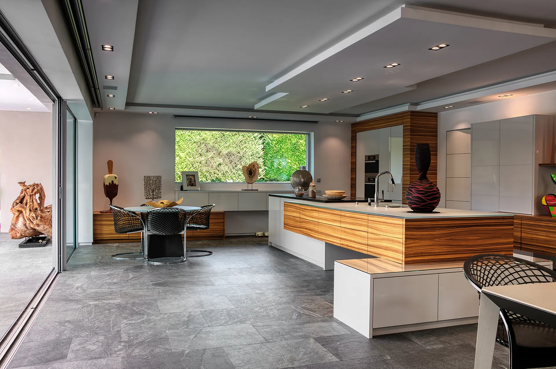 Cuisine de villa contemporaine